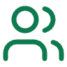 Icon Mitarbeitende: zwei Personen