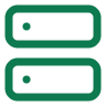 Icon Systeme: gestapelte Server